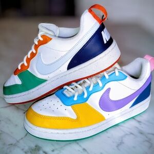 Nike Court Burough Low Recraft sneakers *BIG KIDS SIZE 4 1/2*